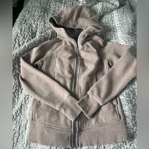 Great Lululemon scuba full zip